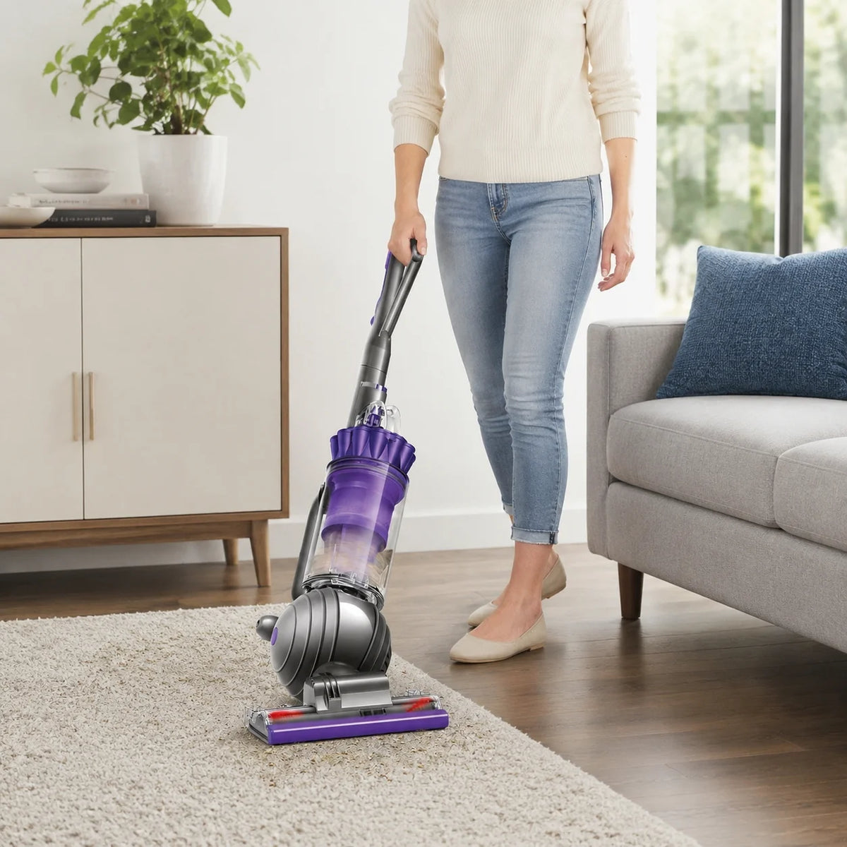 Dyson Ball Animal Origin Upright Vacuum Cleaner, Corded Bagless Floor Cleaner with Powerful Suction