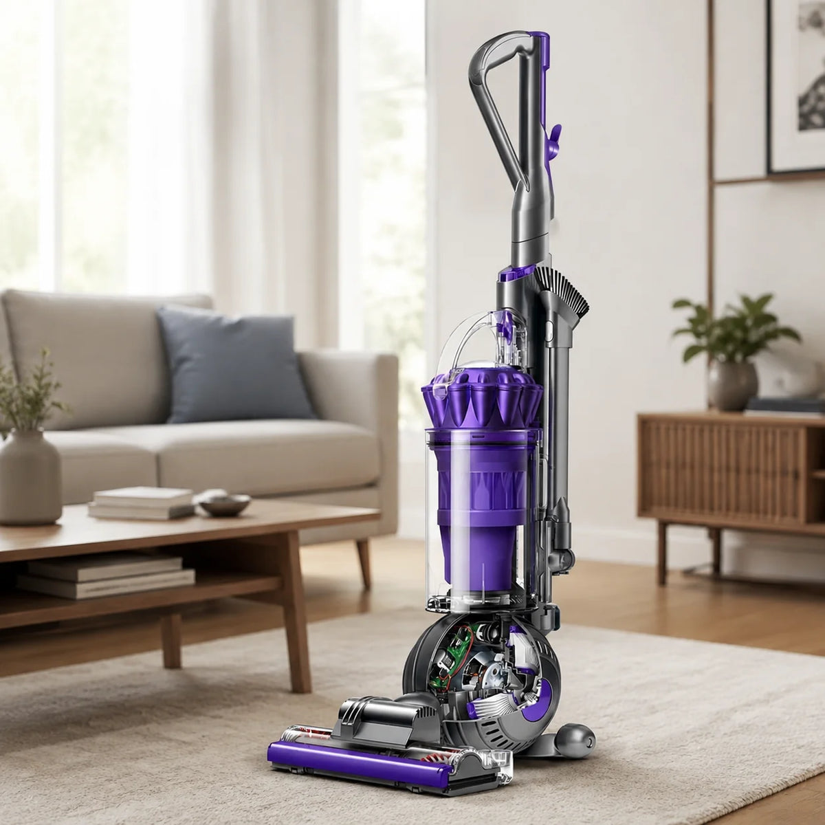 Dyson Ball Animal Origin Upright Vacuum Cleaner, Corded Bagless Floor Cleaner with Powerful Suction