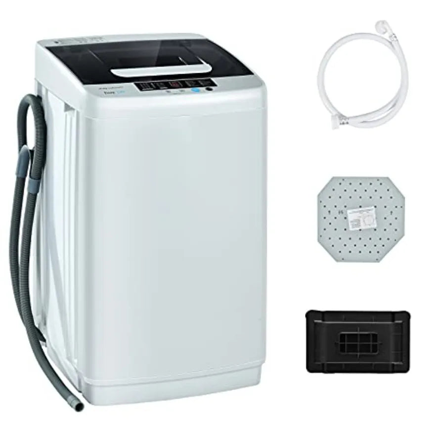 Portable Washing Machine, Full-Automatic w/Drain Pump