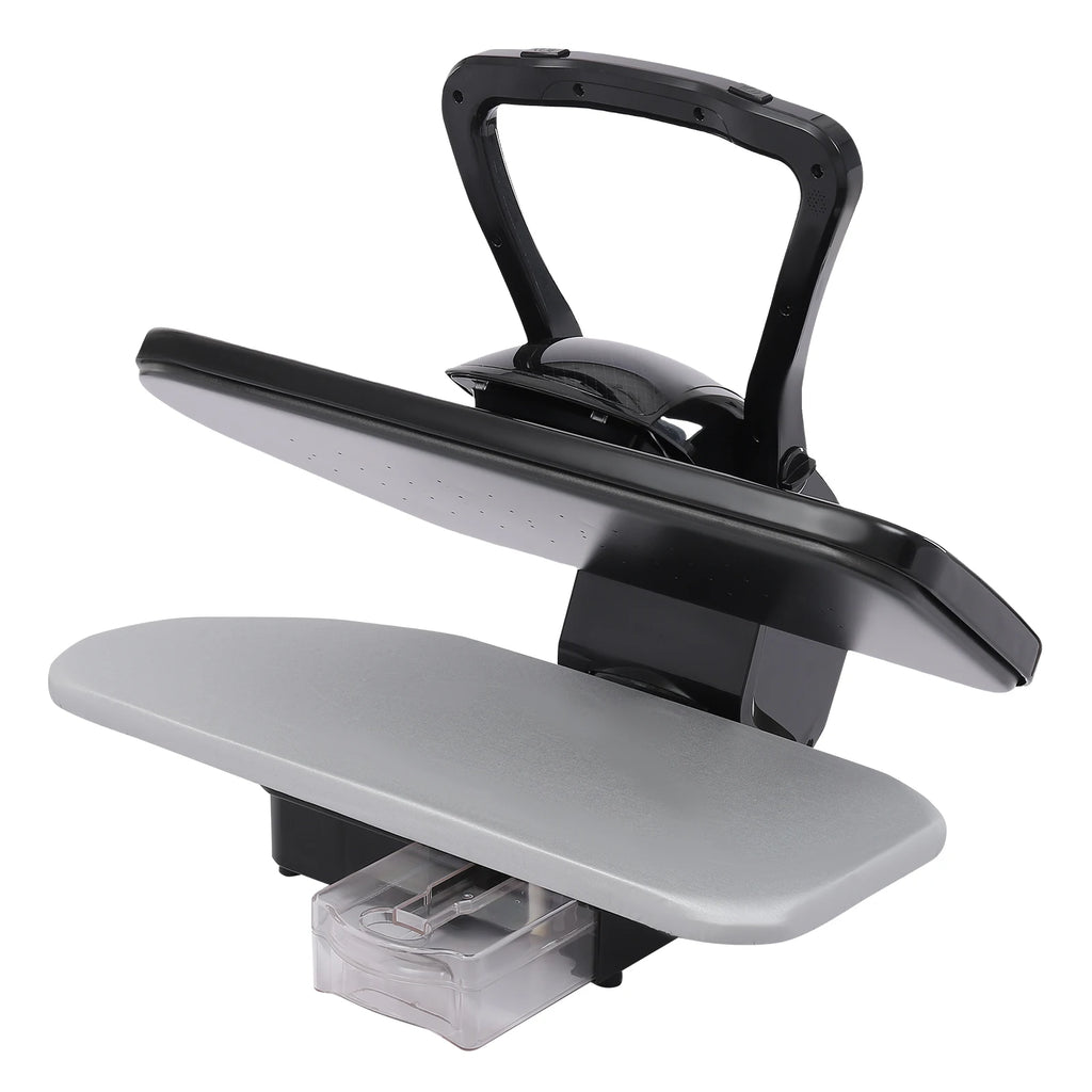 1600w Steam Iron Press with Overheat Protection and Auto Standby, Diamond Pattern Plate Heating for Professional Fabric Care at Home