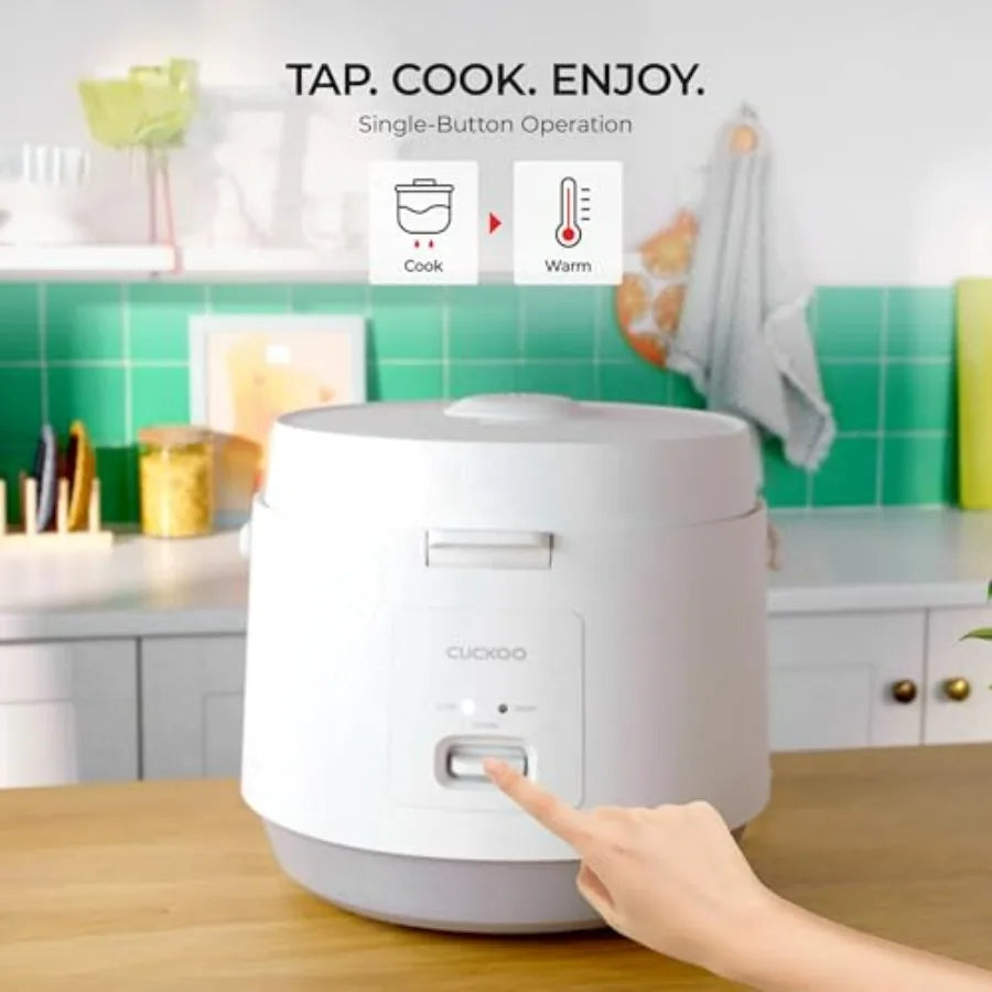 Basic Rice Cooker 10-Cup Uncooked / 20-Cup Cooked, Large Rice Maker and Warmer with Nonstick Inner Pot, Easy to Use with Auto Keep Warm, Includes Steam Tray