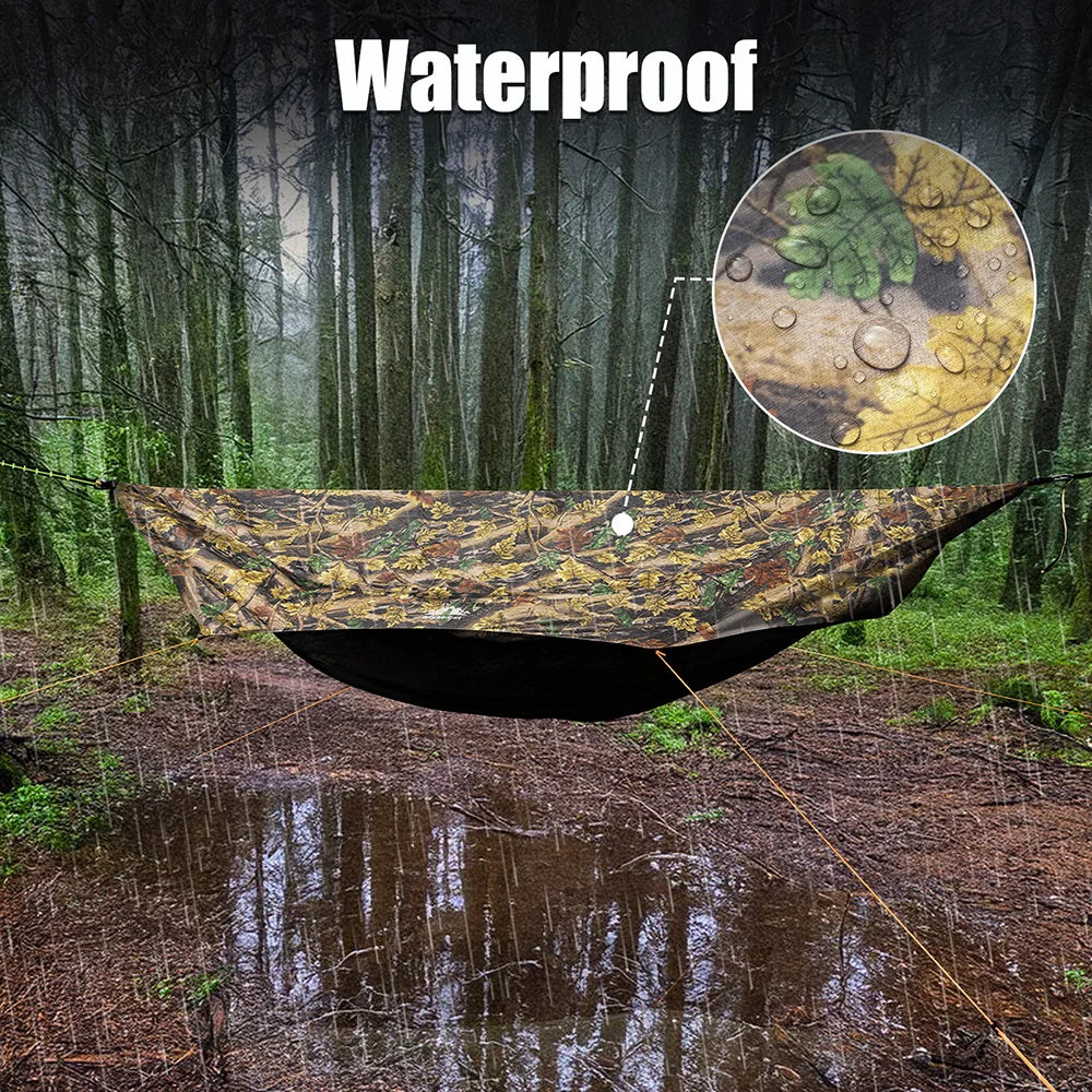 Night Cat All-in-One Camping Hammock Tent | Waterproof Bug Net Hammock for Hiking Backpacking