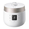 Twin Pressure Rice Cooker 6-Cup Uncooked / 12-Cup Cooked with Nonstick Inner Pot, Versatile Rice Maker & Warmer with 16 Menu Options, Open Cooking Mode, Voice Guide