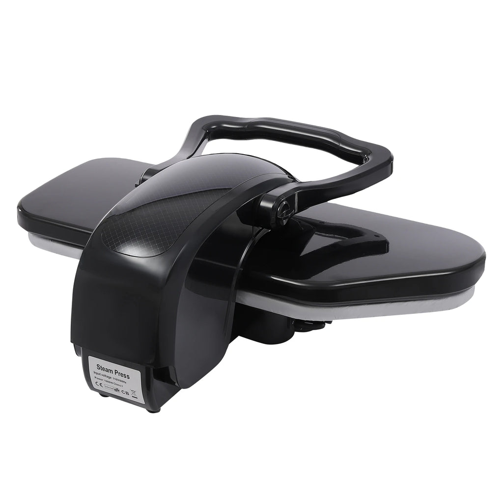 1600w Steam Iron Press with Overheat Protection and Auto Standby, Diamond Pattern Plate Heating for Professional Fabric Care at Home