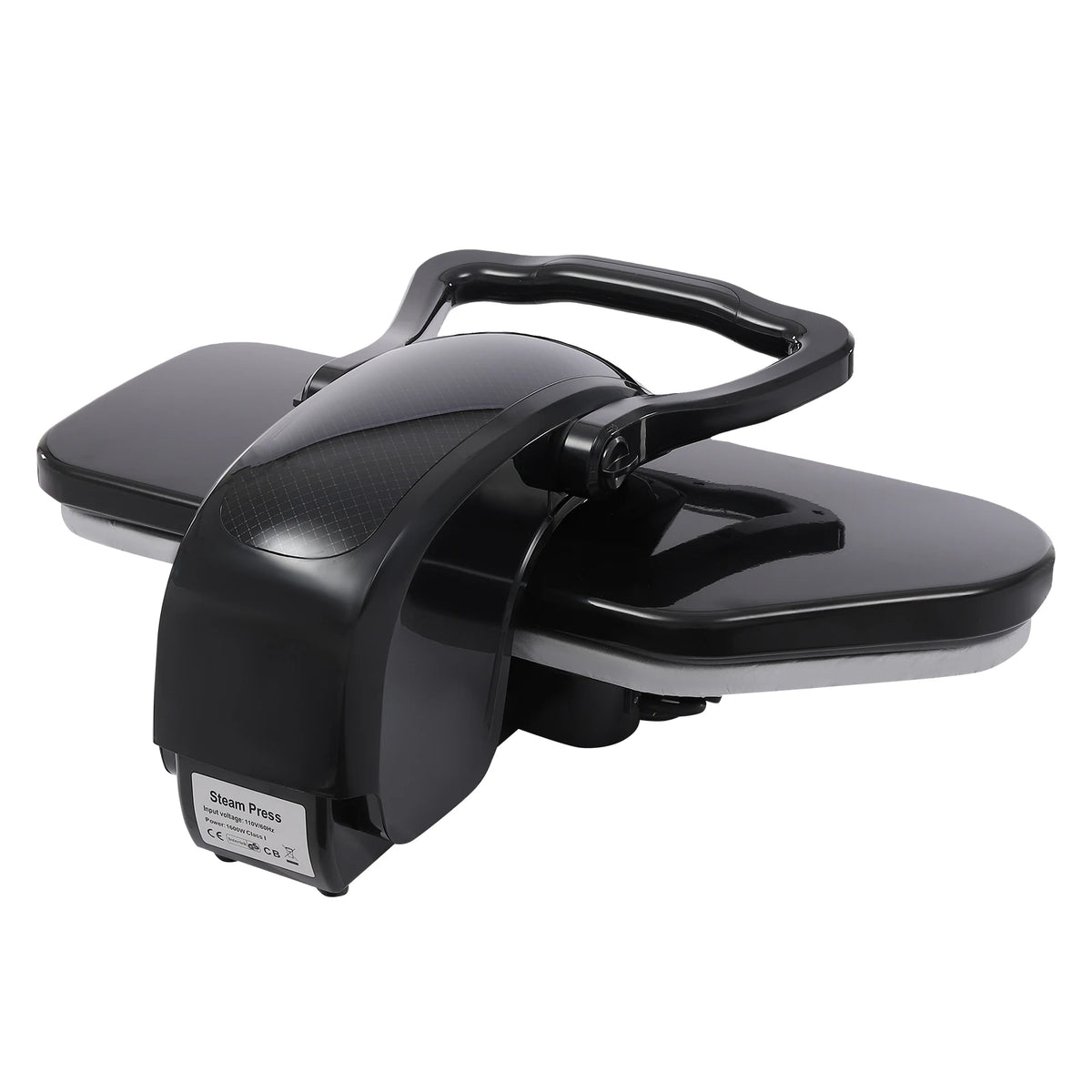 1600w Steam Iron Press with Overheat Protection and Auto Standby, Diamond Pattern Plate Heating for Professional Fabric Care at Home